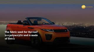 Range Rover Evoque Convertible launched In India priced at ₹ 6953 lakh [upl. by Oca]