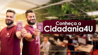 Conheça a Cidadania4u  A maior empresa de Cidadania Europeia da América Latina [upl. by Dorris]