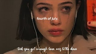 fourth of july  sufjan stevens slowedreverb xxxLyricsxxx [upl. by Anal476]