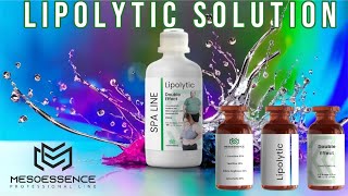 LIPOLYTIC SOLUTION MESOESSENCE [upl. by Burrow46]