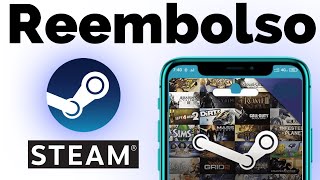 Como PEDIR REEMBOLSO na STEAM  2024 [upl. by Bautram]