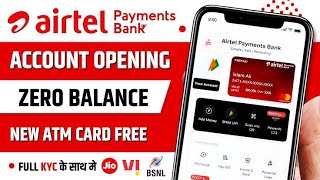 How To Open Airtel Payment Bank Account  Airtel Bank Account Kaise Khole  Airtelpaymentbank [upl. by Marmion108]