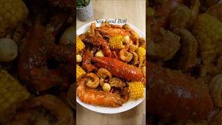 Recette Sea food Boilrecette seafood seafoodboil fruitdemer crevette homard langouste shorts [upl. by Romine84]