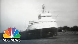 From The Archives 1975 Edmund Fitzgerald Sinks In Lake Superior  NBC Nightly News [upl. by Kared189]