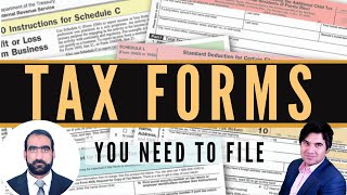 Understanding W2 W4 1099 amp W9 Tax Forms Explained for Independent Contractors amp Employees [upl. by Aloivaf584]