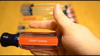 Craftsman 41 Piece Screwdriver Set  Review [upl. by Ona]