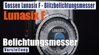 Gossen Lunasix F • Vorstellung deutsch • Belichtungsmesser Luna F Pro • Bedienung • Funktionen [upl. by Rubel]