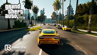 Real Life GTA V Gameplay Reimagined by AI [upl. by Chelsey317]