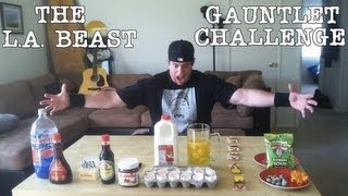 THE LA BEAST GAUNTLET CHALLENGE [upl. by Esina405]