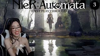 Nier Automata First Playthrough  Part 3 [upl. by Malvina]