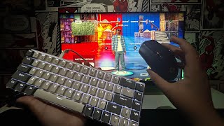 Fortnite but you are my pov with Magegee keyboard ➕Logitech g305 🤩 [upl. by Nyvlem]