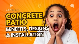 Concrete Patios Benefits designs amp installation homeimprovement intrestingfacts renovationtips [upl. by Rehpotsirc306]