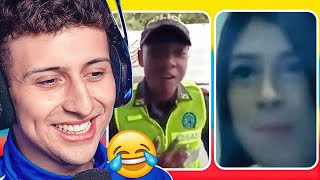 REACCIONANDO A TIKTOKS LEGENDARIOS DE COLOMBIA 😂 [upl. by Evoy991]