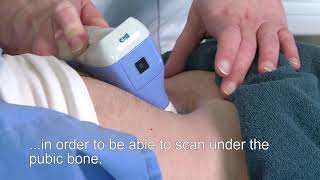 Instruction video BVS Pro bladder scanning procedure English with subtitles [upl. by Hofmann34]