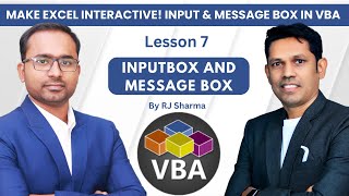 How to Create Popups in Excel VBA with Input and Message Box  Excel VBA [upl. by Schild]