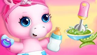 Fun New Born Pony Pet Care  Pony Sisters Baby Horse Care  Babysitter Daycare Fun Games For Kids [upl. by Trent]