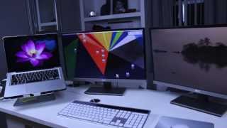 How To Connect Multiple Monitors To Your Macbook Pro  TUTORIAL [upl. by Mel999]