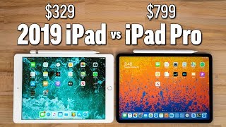 2019 102quot iPad vs 2018 iPad Pro  Ultimate Comparison [upl. by Etnaed]