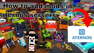 How to add mods in Minecraft aternos servers 🤯😱  Minecraft server mein mod kaise dalte [upl. by Ettezoj538]