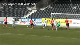 SG Sonnenhof Großaspach vs SV Waldhof Mannheim 07 [upl. by Sikes584]