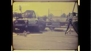 VW Rabbit  Golf  1978  FronttoSide Crash Test  NHTSA [upl. by Courcy]