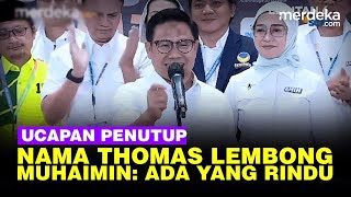 Gibran Berulang Kali Sebut Tom Lembong Cak Imin Saya Mau Telepon Ada yang Rindu [upl. by Arndt]