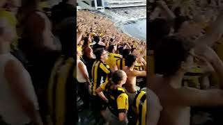 🔥HINCHADA DE PEÑAROL ALENTANDO EN RÍO [upl. by Dall]