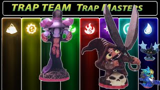 Skylanders Trap Team Trap Masters FULL 16 Figure Checklist Character Roster [upl. by Bartie]