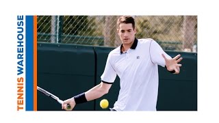 John Isner Fila Commercial  Tennis Warehouse [upl. by Ynad]