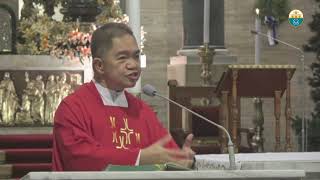 Cathedral Homilies  December 13 Msgr Rolly [upl. by Xuaeb]