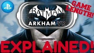 Batman Arkham VR Explained New Arkham GameExperience [upl. by Arit664]