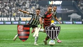 Flamengo x Atletico Mg react dos lances 2 TEMPO [upl. by Eltsyrc]