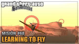 GTA San andreas  Misión 68  Learning to fly  Escuela de vuelo Medallas de oro  60fps [upl. by Lanny]