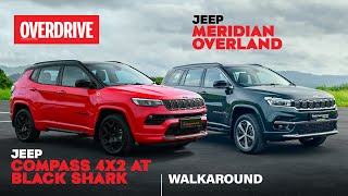 Jeep Compass 4x2 auto Black Shark Meridian Overland walkaround  widening the net  OVERDRIVE [upl. by Pollack]