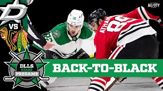 STARS PREGAME Dallas Stars vs Chicago Blackhawks  DLLS Stars Podcast [upl. by Adiuqal]