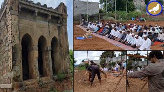 Moinabad Masjid reconstruct by Wakf board after demolished by Miscreants  Hyderabad [upl. by Ayotal]