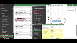 What is Policy based IPSec VPN amp How to configure it in fortiGate firewall step by step lab tutorial [upl. by Akiret602]