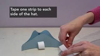 Make a Paper Tricorn Hat [upl. by Hanoj]