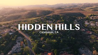 2024 Hidden Hills Neighborhood in Calabasas California 4K Drone Tour [upl. by Jacquelynn297]