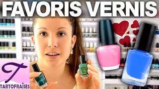 Favoris vernis  mes marques et couleurs préférées [upl. by Einafit]