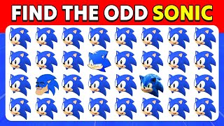 Find the ODD One Out  Sonic Edition 🔵⚡ 32 levels [upl. by Dey833]