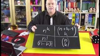 Kombinatorik  1 Variationsregel  Mathematik  Stochastik [upl. by Tadd]