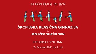 ŠKG in JDD  Informativni dan 2021 [upl. by Notyad]