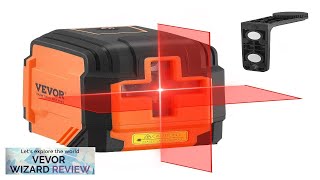 VEVOR Laser Level 50ft Self Leveling Manual Red Cross Line Laser IP54 Review [upl. by Shotton]