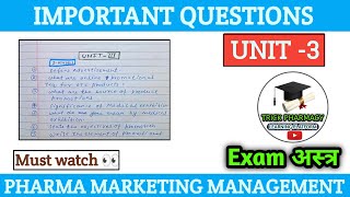 unit 3 important questions [upl. by Idolah69]