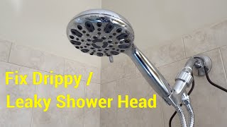 How to fix dripping or leaky shower head [upl. by Ainesy753]