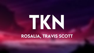 TKN  Rosalia Travis Scott Lyrics Video [upl. by Vaughan]