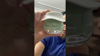 Pollution  acne defense green clay mask dotnkey skincare acne facemask shorts viralvideo [upl. by Warfeld]