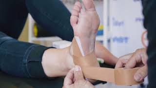 Taping Options For Plantar Fasciitis  Manurewa Sports Physiotherapy [upl. by Notelrahc]