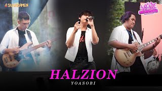 HALZION  YOASOBI  SUGARAMEN LIVE  MUKASHI SCHOOL FESTIVAL 2022 [upl. by Novoj]